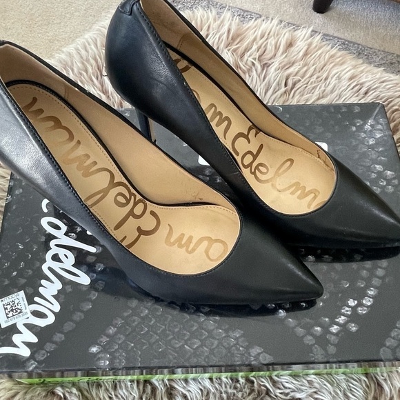 Sam Edelman Shoes - SAM Edelman Hazel black leather heels